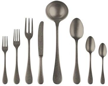 Mepra Vintage Pewter Flatware Set - 43 Pieces