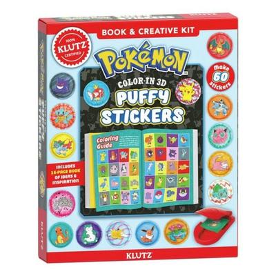 Pokemon Color-In 3D Stickers, von Editors of Klutz, Klutz, 978-1-5461-2198-5