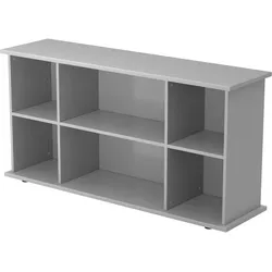 Bümö, Aktenschrank, office Sideboard Regal offen (166 x 45 x 84 cm)