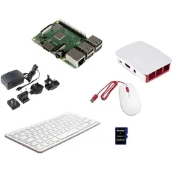 Raspberry Pi 3 B Desktop Kit (1 GB RAM), Entwicklungsboard + Kit