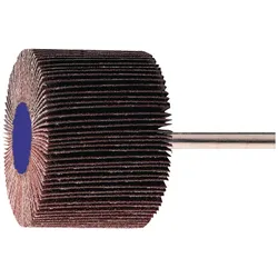 Fächerschleifer Ø20xH10mm K.60 Korund Schaft-D.6mm TECWERK