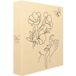 PANODIA Einsteckalbum Elegente für 200 Bilder 11.5x15cm beige