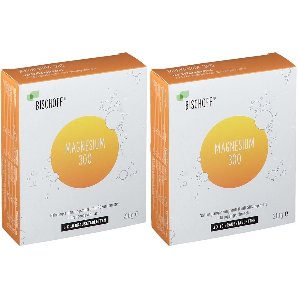 Magnesium Brausetabletten 300 2x 2x30 St