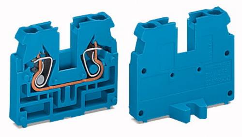 WAGO 869-304 Durchgangsklemme Federklemme Blau 100St.