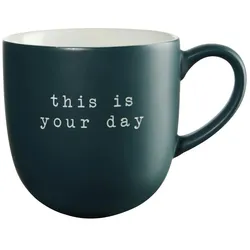 ASA SELECTION Tasse   ¦ blau ¦ Porzellan ¦ Maße (cm): H: 9,5  Ø: 9.5