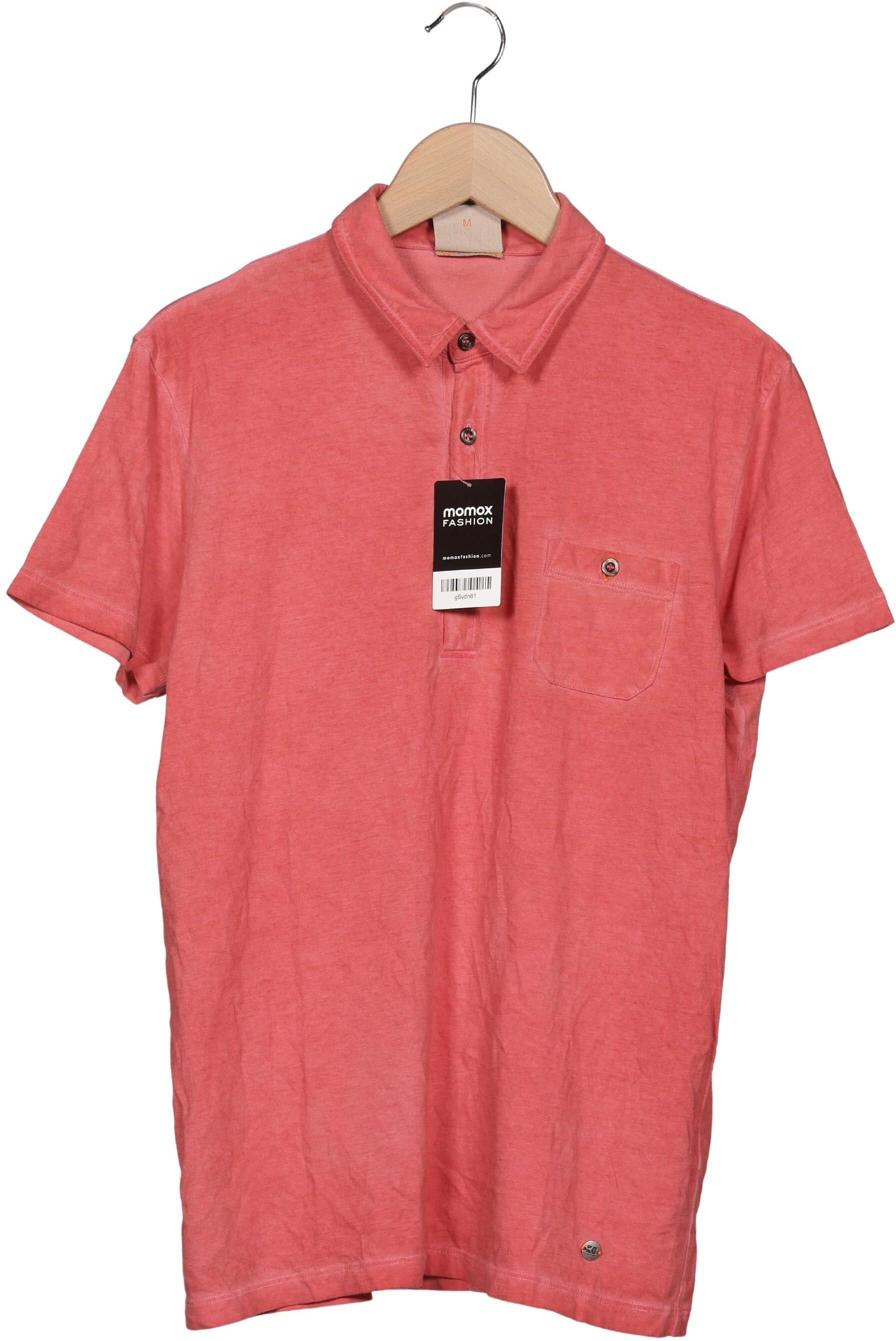 Boss Orange Herren Poloshirt, Rot, Gr. M, Baumwolle - Second Hand