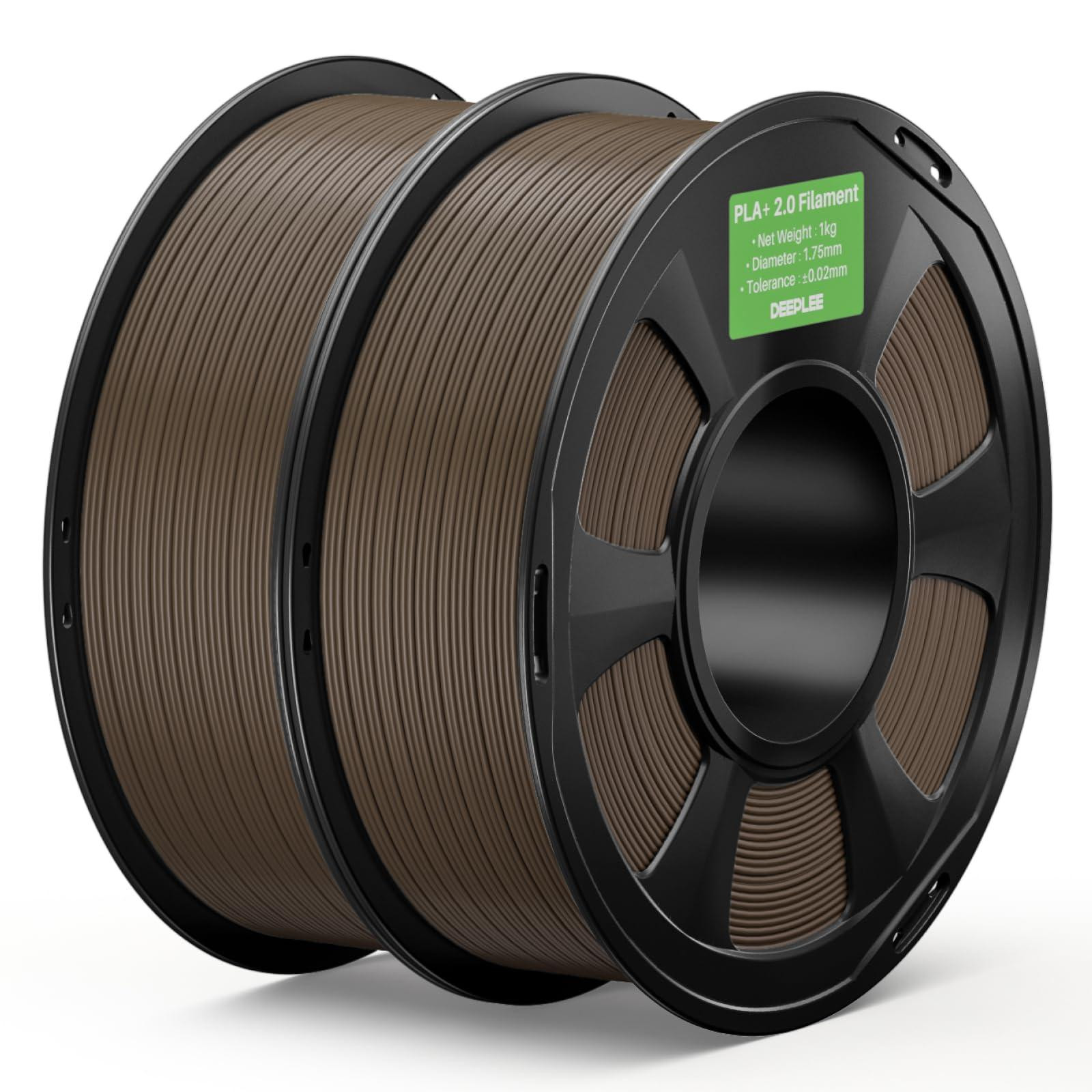 Selius PLA Plus 3D-printerfilament 1,75 mm, Bruin, 2 kg