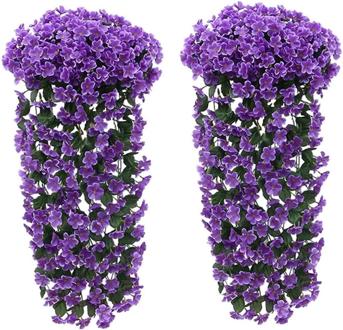 Nep Wisteria Slag - Paarse Zijden Bloemen voor Bruiloft Decoratie - 90 cm