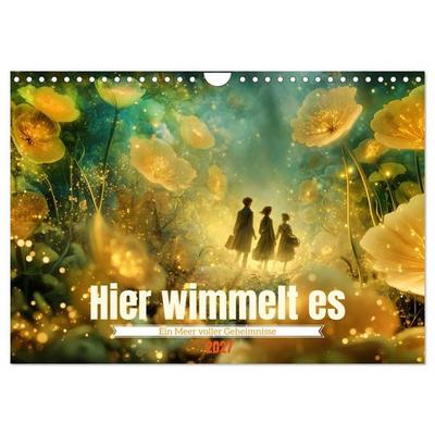 Hier wimmelt es (Wandkalender 2027 DIN A4 quer), CALVENDO Monatskalender