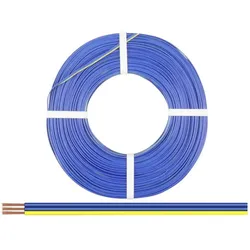 Donau, Kabelleitung, DRILLINGSLITZE 0,14 / 50m bl-bl-gb (50 m)