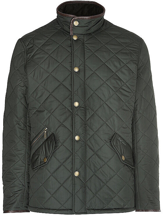 BARBOUR Steppjacke POWELL dunkelgrün   S S