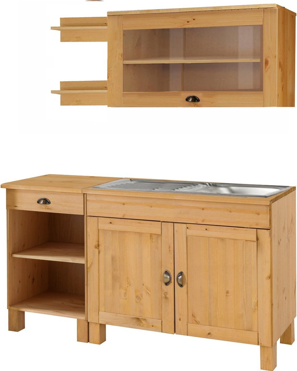 Notio Living Toscana 5-delige keukenset van hout