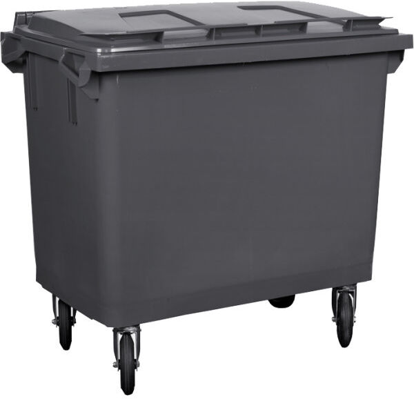 Combox Pws Affaldsbeholder 660 L, Grå