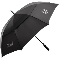 TiCad Golfschirm Windbuster UV XL, schwarz