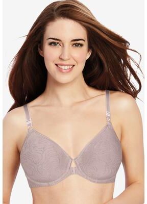 Plus Size Women's Comfort Revolution® Front Close Bra DF3P66 by Bali in Warm Steel (Size 38 C)