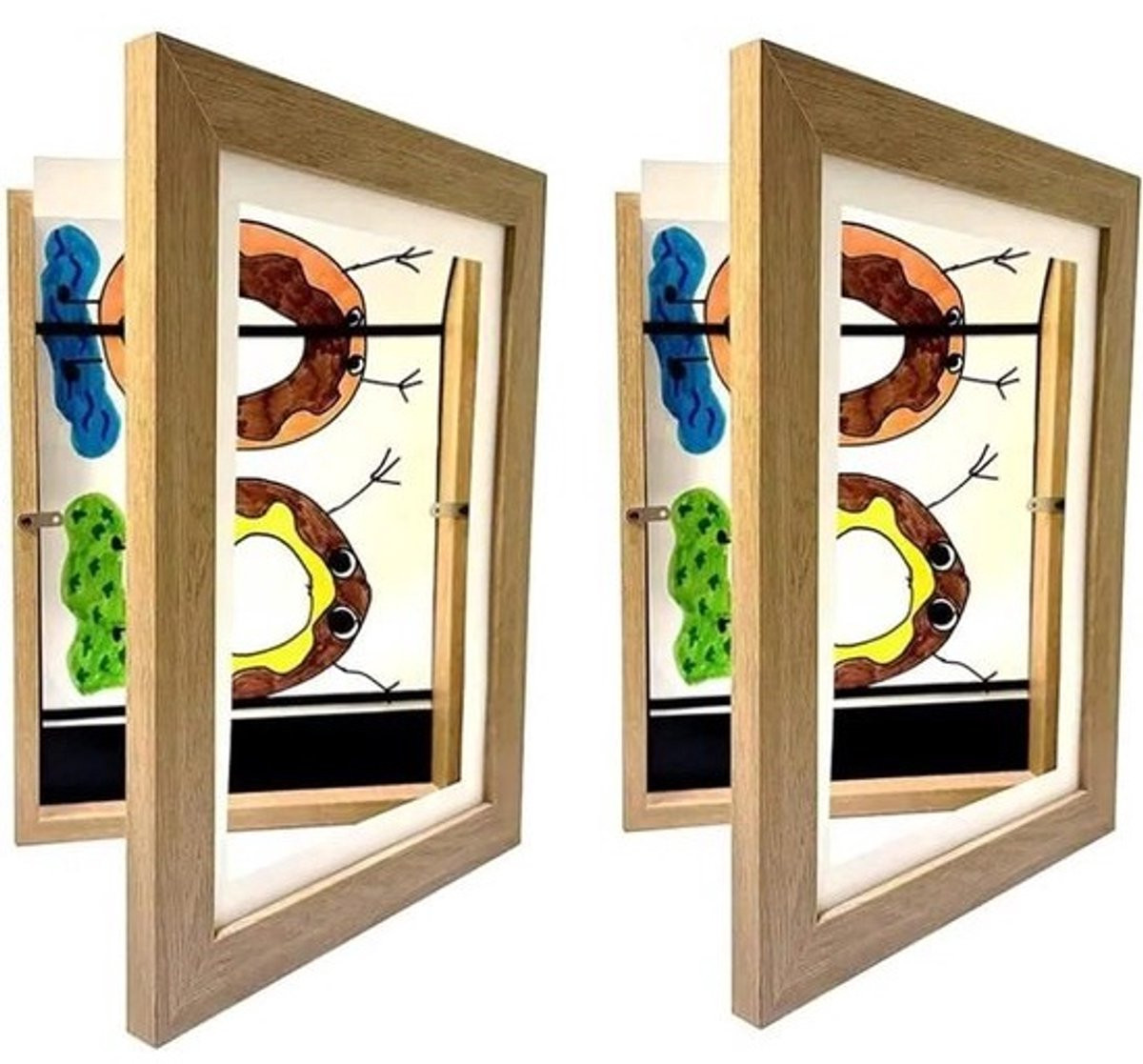 Kinderkunst fotolijst voor tekeningen A4 formaat