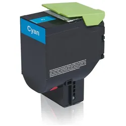 Inkadoo, Toner, Toner kompatibel zu Lexmark 70C20C0 / 702C Toner, cyan Cyan (C)