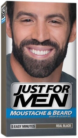 Just for Men Mustache and Beard Gel Colorant Black