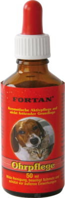 FORTAN GmbH & Co. KG FORTAN Ohrpflegemittel vet. 50 ml 00393494