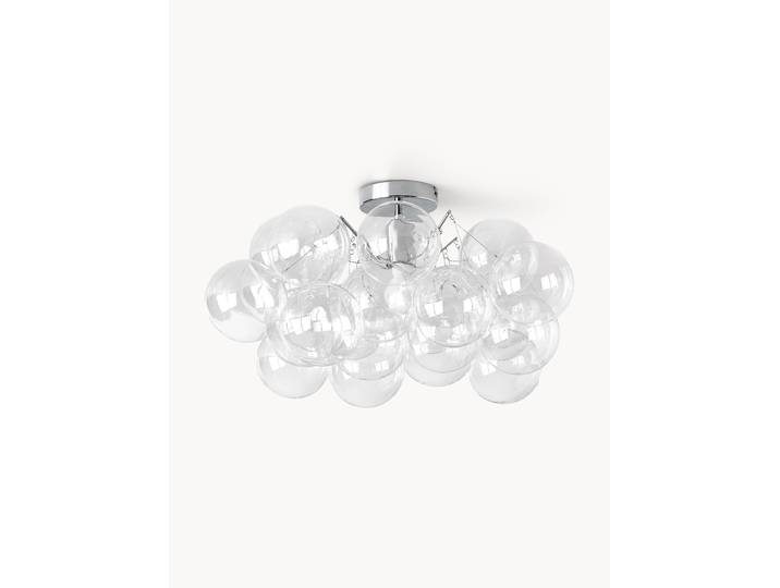 Plafonnier en verre Bubbles Chrome