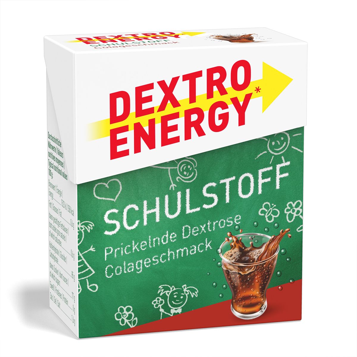 Dextro Energy Schulstoff ColaTäfelchen 50 g Täfelchen