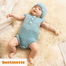 Strickanleitung - Strampler aus Woll Butt Mirco