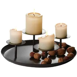 Philippi Design COSTA RICA Adventsteller I Kerzenständer - Stahl + Emaille