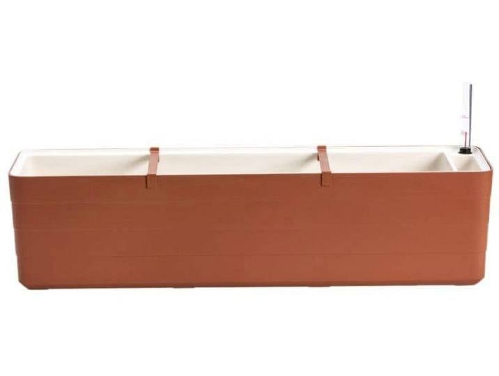 Blumenkasten Plastia Berberis 80 cm , braun, Pflanzgefässe, Blumenkasten