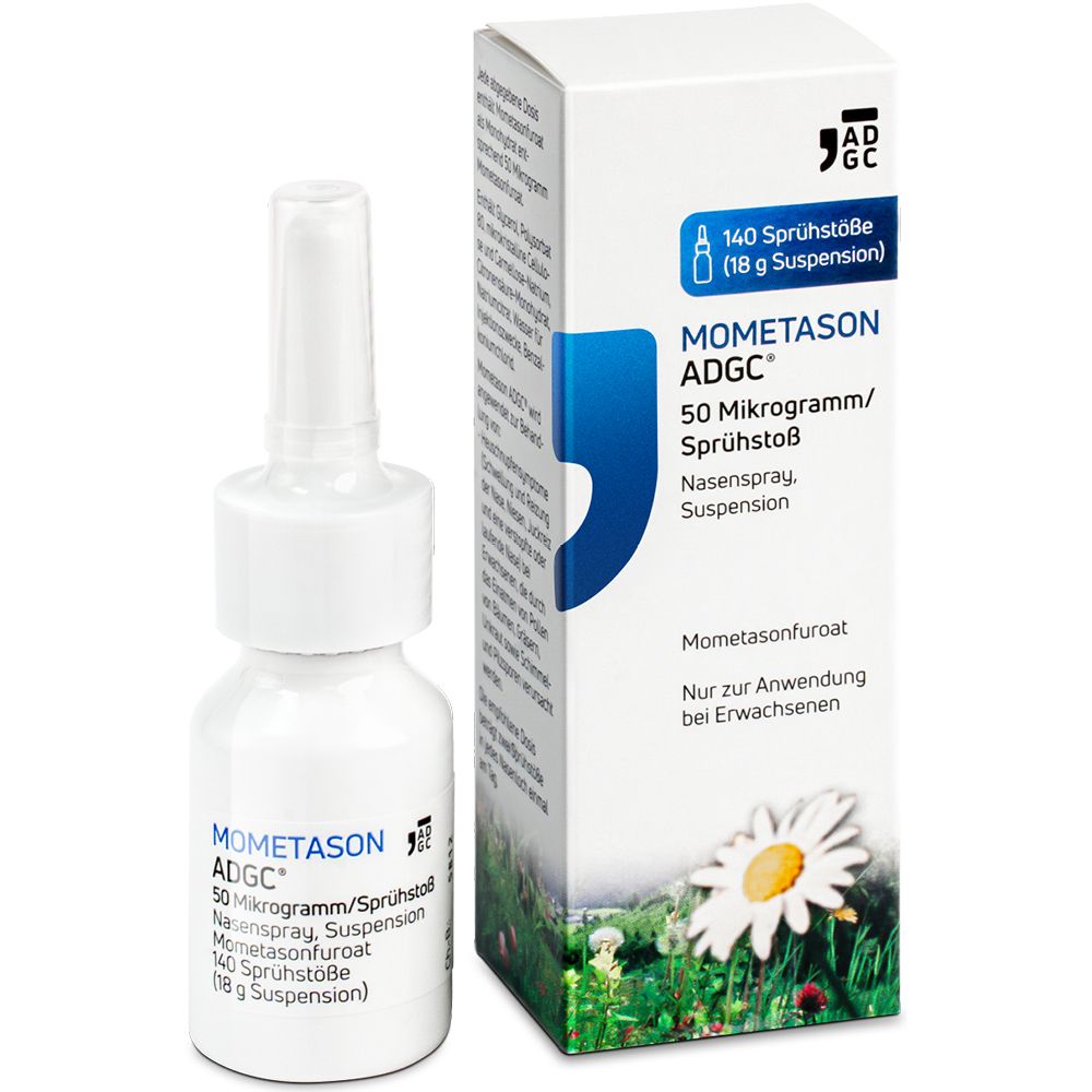 Mometason Adgc 50 µg/Sprühstoß Nasenspray 140 18 g