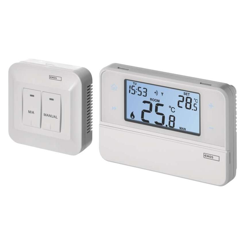 Emos OpenTherm Raumthermostat P5616OT, programmierbar, kabellos (P5616OT)