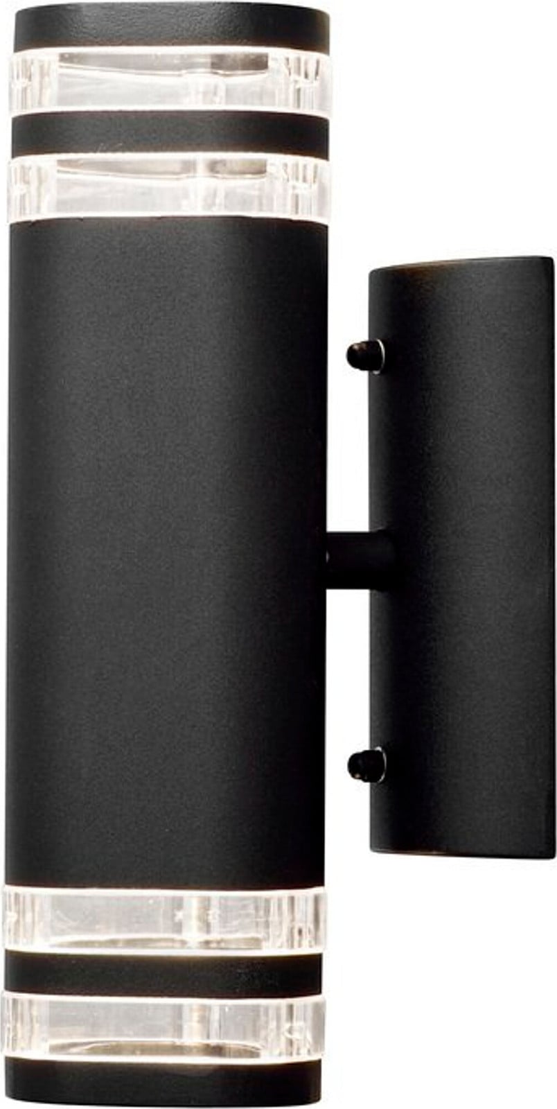 Konstsmide Modena Up-Down Wandspot 2-lichts mat zwart 28cm