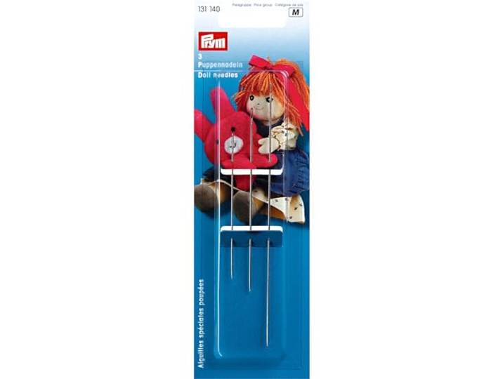 Prym - Prym Geassorteerd Zilver (70-80-127mm) Doll Naalden - 3 Naalden