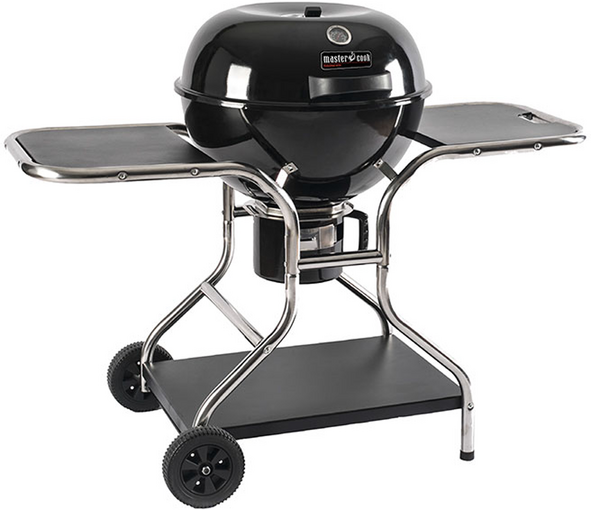 MasterCook Sally - Holzkohlegrill mit Wagen - Durchmesser des Grillrosts 57 cm