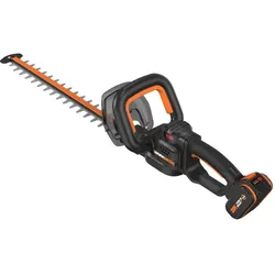 Worx, Heckenschere, Drahtloser Heckenschere mit bürstenlosem Motor und Diamantklingen (Akkubetrieb)