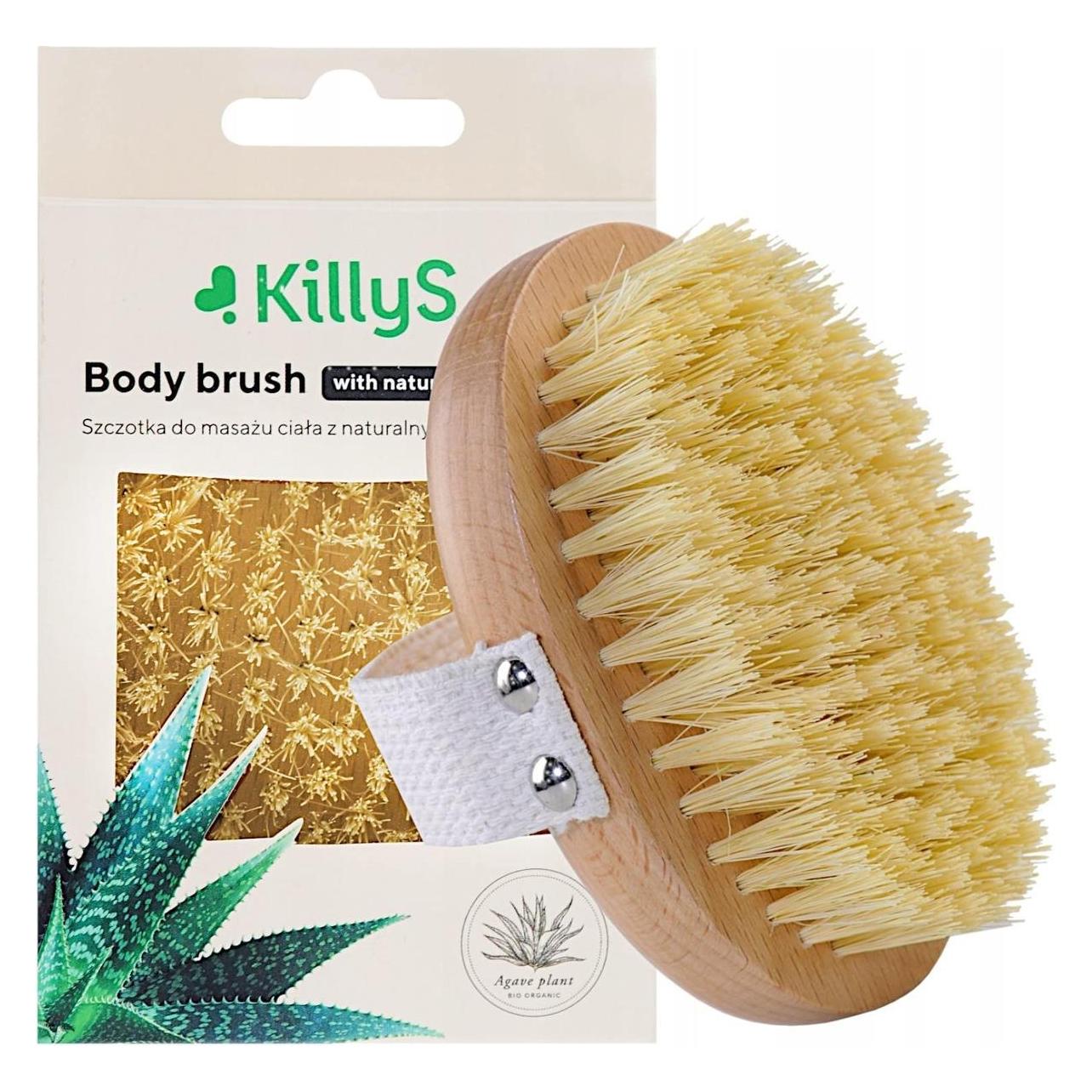 KillyS Body Brush With Natural Agave Bristles (3031445003957)