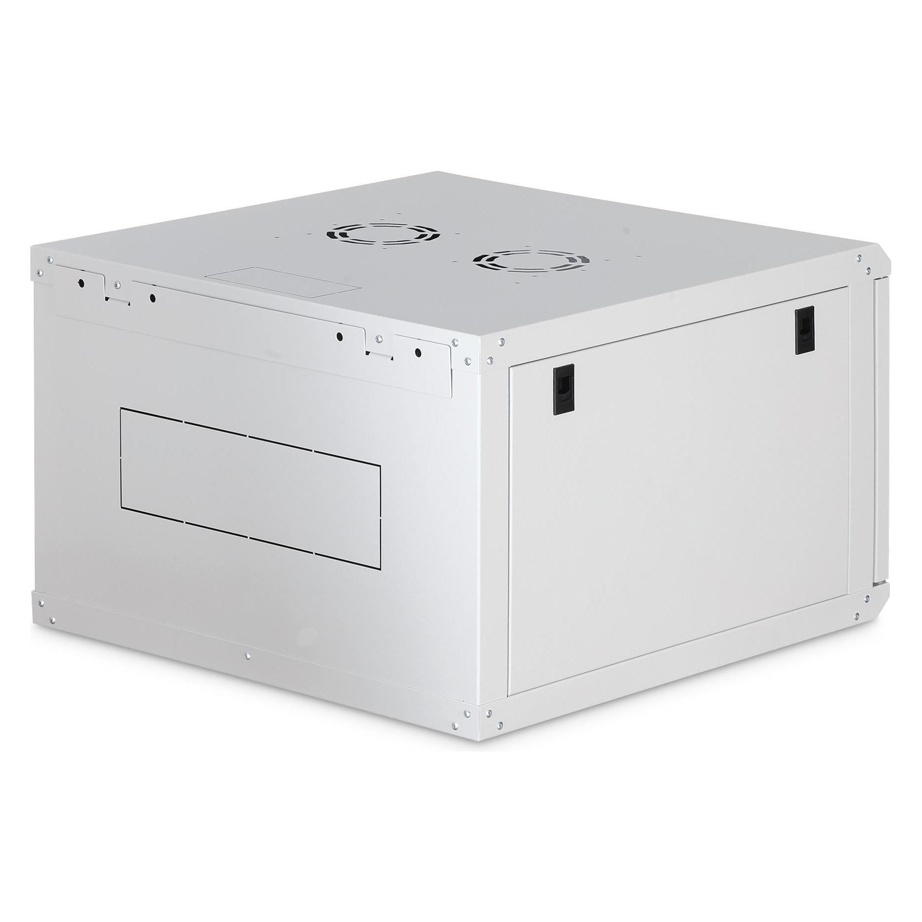 Digitus 7HE Wandgehäuse, Dynamic-N 600 x 600 mm, unmontiert, grau (7 HE, 19 Zoll Rack) (DN-37102)