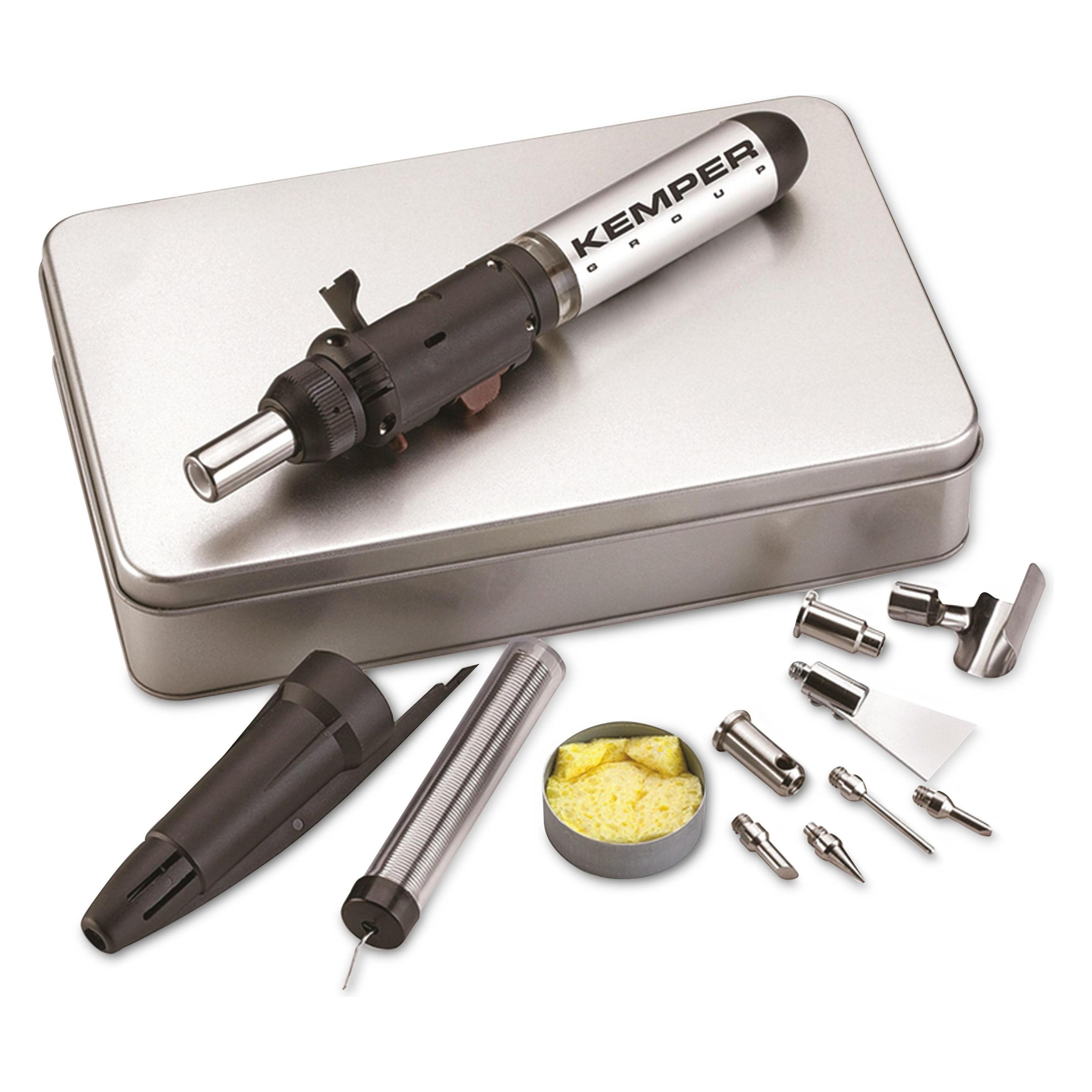 Kemper Prof.. Brenner "" mit Zubehör (Lötlampe) (10/2-M12100)