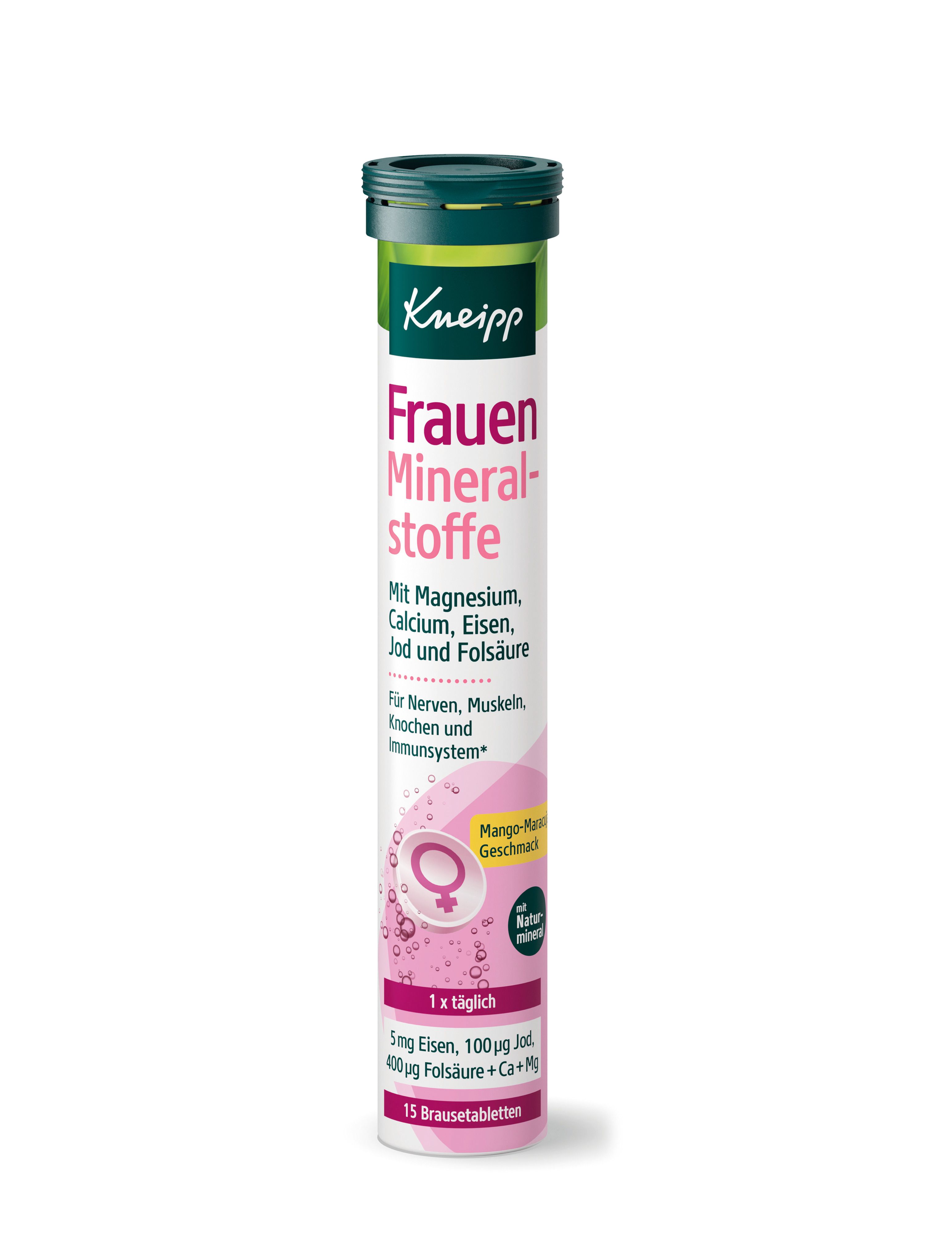 Kneipp Frauen Mineralstoffe Brausetabletten 15 St