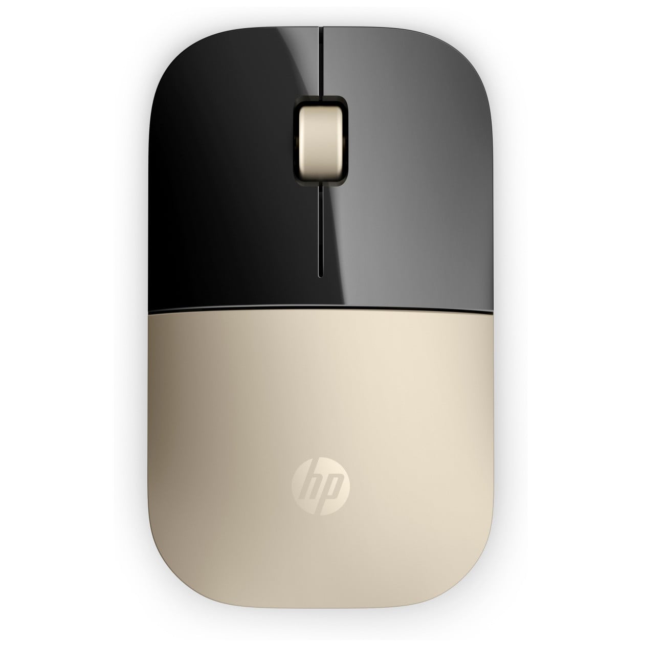 HP Z3700 draadloze optische muis, 1200 DPI, goudkleurig