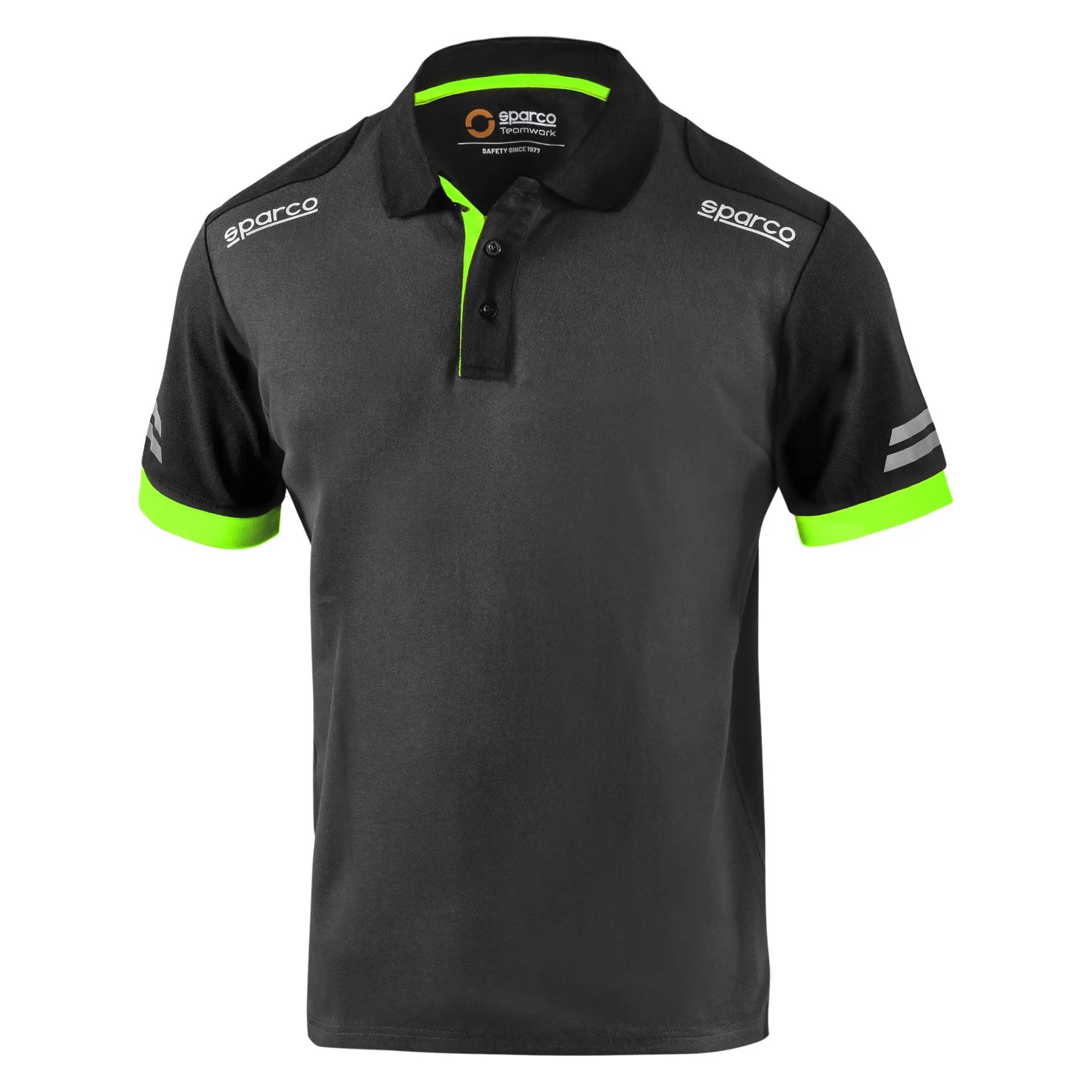 Sparco Workwear Polo Shirt Tech (M) (TECH POLO 02415 GSVF GRIS)
