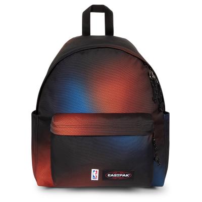 Freizeitrucksack EASTPAK "DAY PAK'R NBA", Gr. B/H/T: 30cm x 40cm x 18cm, bunt (schwarz nba fade), Polyester, Rucksäcke Freizeitrucksack, Unisex Freizeitrucksack mit 14" Laptopfach für NBA Basketball Fans
