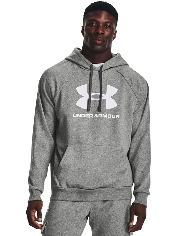 Under Armour Hoodie "Rival" in Grau - S