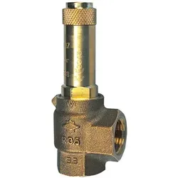 Eck-Sicherheitsventil, Sattdampf, G 1/2, Ansprechdruck 20 bar (222.03-20,0)