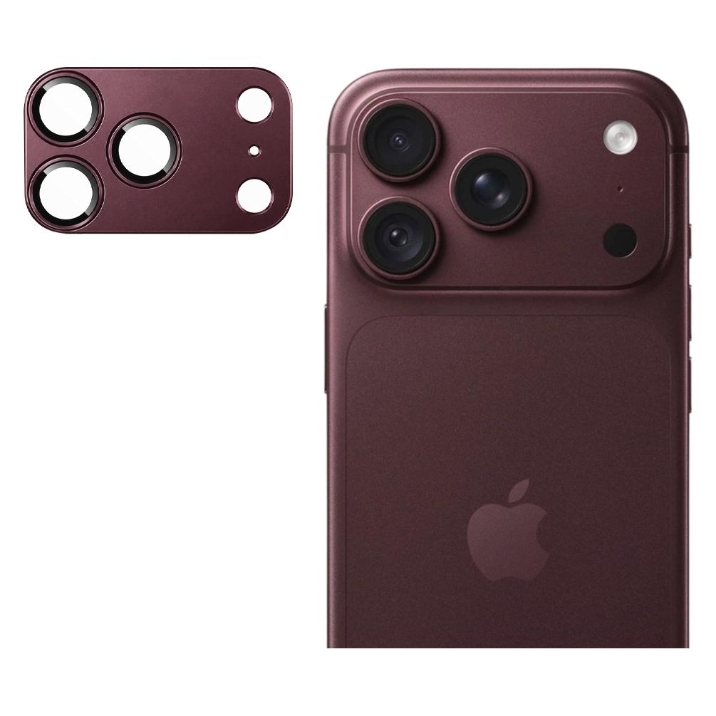 Techsuit - Vollglas-Kameramodul - iPhone 18 Pro - Dark Cherry (1 Stk., Apple iPhone 18 Pro) (76871205)