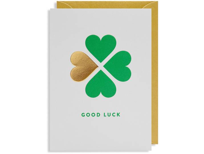 Grusskarte Postco Good Luck - Farbe: diverse - Material: Papier - 135