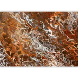 Artgeist, Tapete, Fototapete - Brown Craters (250 x 175 cm)