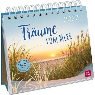 Postkartenkalender 2027: Träume vom Meer