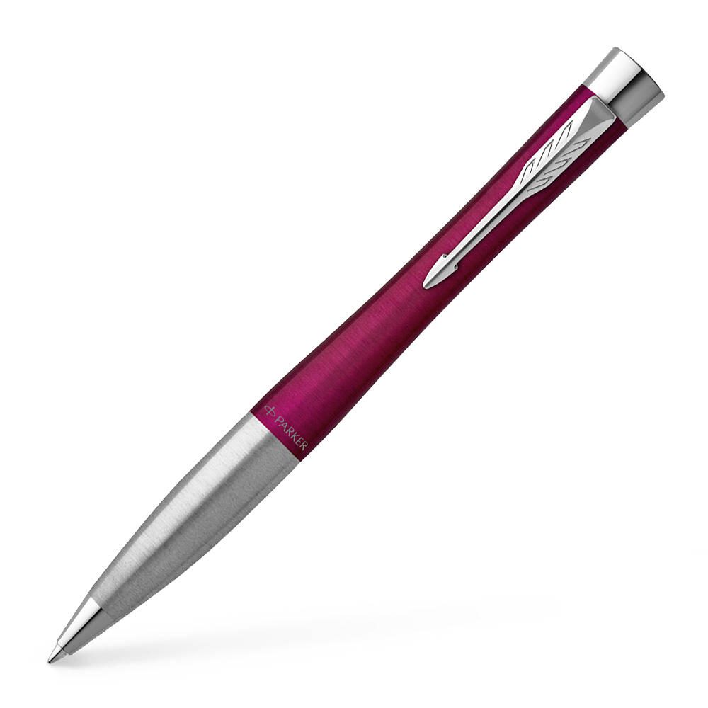 PARKER Kugelschreiber magenta/silber, Schreibfarbe: blau 2143642