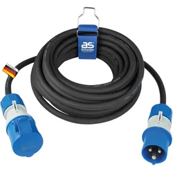 As - Schwabe, Verlängerungskabel, Camping CEE (10 m, CEE 16/3)