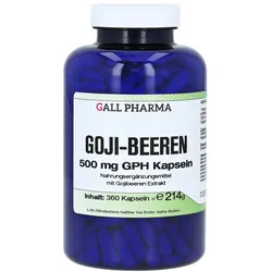 GOJI Beeren 500 mg GPH Kapseln 360 St